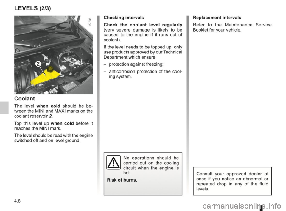 RENAULT KANGOO 2014 X61 / 2.G Owners Manual RENAULT KANGOO 2014 X61 / 2.G Owners Manual