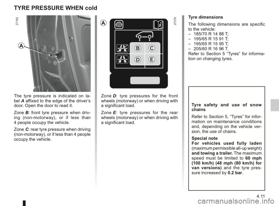 RENAULT KANGOO 2014 X61 / 2.G Owners Manual RENAULT KANGOO 2014 X61 / 2.G Owners Manual