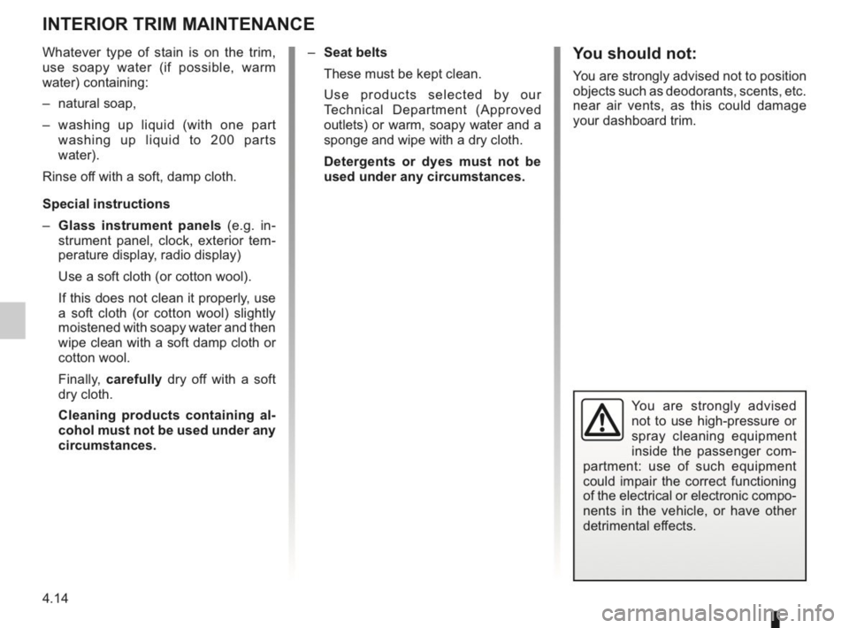 RENAULT KANGOO 2014 X61 / 2.G Owners Manual 