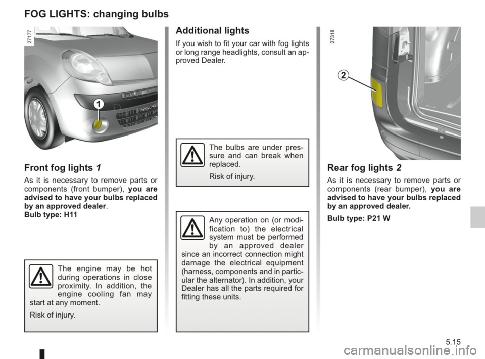 RENAULT KANGOO 2014 X61 / 2.G Owners Manual 