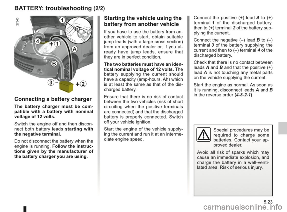 RENAULT KANGOO 2014 X61 / 2.G Owners Manual RENAULT KANGOO 2014 X61 / 2.G Owners Manual