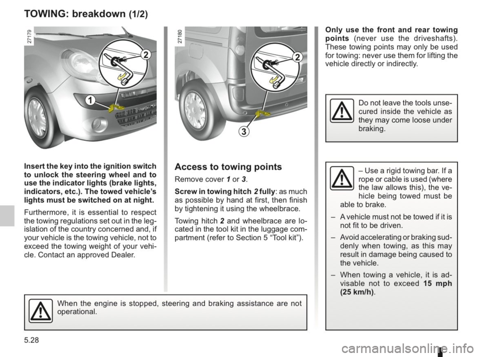 RENAULT KANGOO 2014 X61 / 2.G Owners Manual 