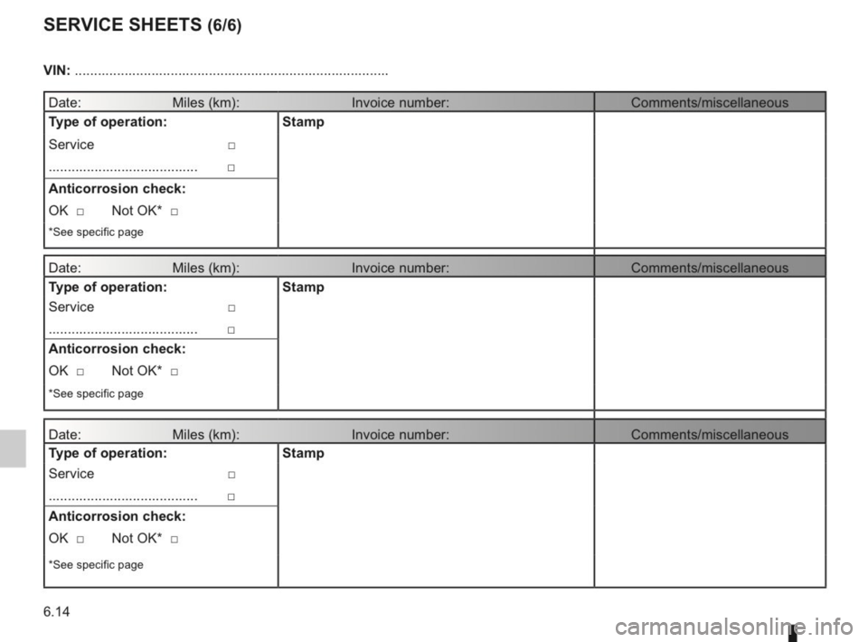 RENAULT KANGOO 2014 X61 / 2.G Owners Manual 