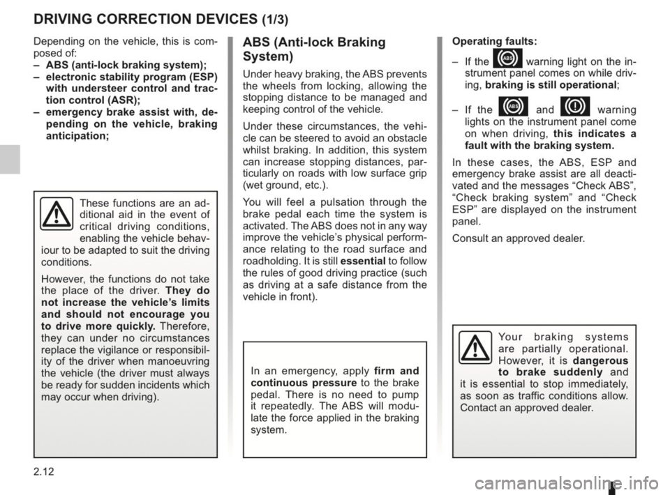 RENAULT KANGOO 2014 X61 / 2.G Owners Manual 