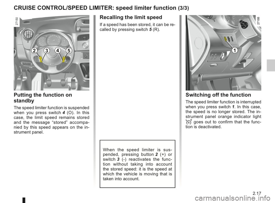 RENAULT KANGOO 2014 X61 / 2.G Owners Manual RENAULT KANGOO 2014 X61 / 2.G Owners Manual, Page 100