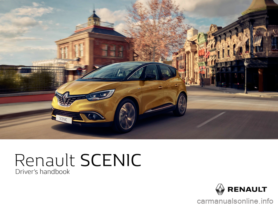 RENAULT SCENIC 2017 J95 / 3.G Owners Manual 