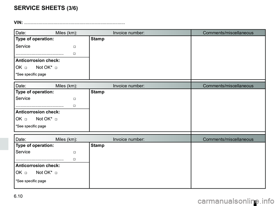 RENAULT WIND ROADSTER 2012 Owners Manual 6.10
ENG_UD10910_1
Justificatif d’entretien (X06 - X35 - X44 - X45 - X65 - X73 - X81 - X84 - X85 - X90 - X70 - X76 - X83 - X61 - X24 - X77 ph2 - L38 - L43 - L47 - X61 BUp - X33 - Renault)
ENG_NU_865 RENAULT WIND ROADSTER 2012 Owners Manual 6.10
ENG_UD10910_1
Justificatif d’entretien (X06 - X35 - X44 - X45 - X65 - X73 - X81 - X84 - X85 - X90 - X70 - X76 - X83 - X61 - X24 - X77 ph2 - L38 - L43 - L47 - X61 BUp - X33 - Renault)
ENG_NU_865