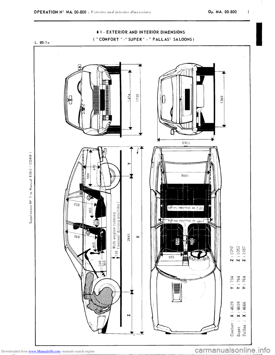 Citroen CX 1974 1.G Owners Manual Downloaded from www.Manualslib.com manuals search engine   