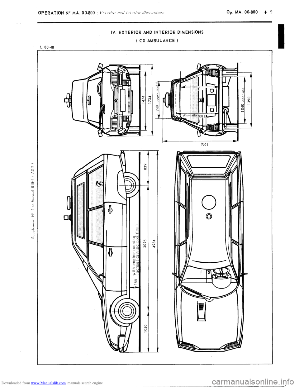 Citroen CX 1980 1.G Owners Guide Downloaded from www.Manualslib.com manuals search engine   
