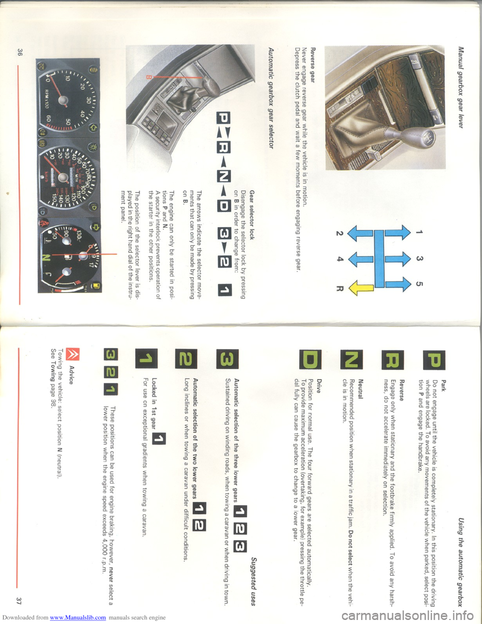 Citroen XM 1993 1.G User Guide Downloaded from www.Manualslib.com manuals search engine   