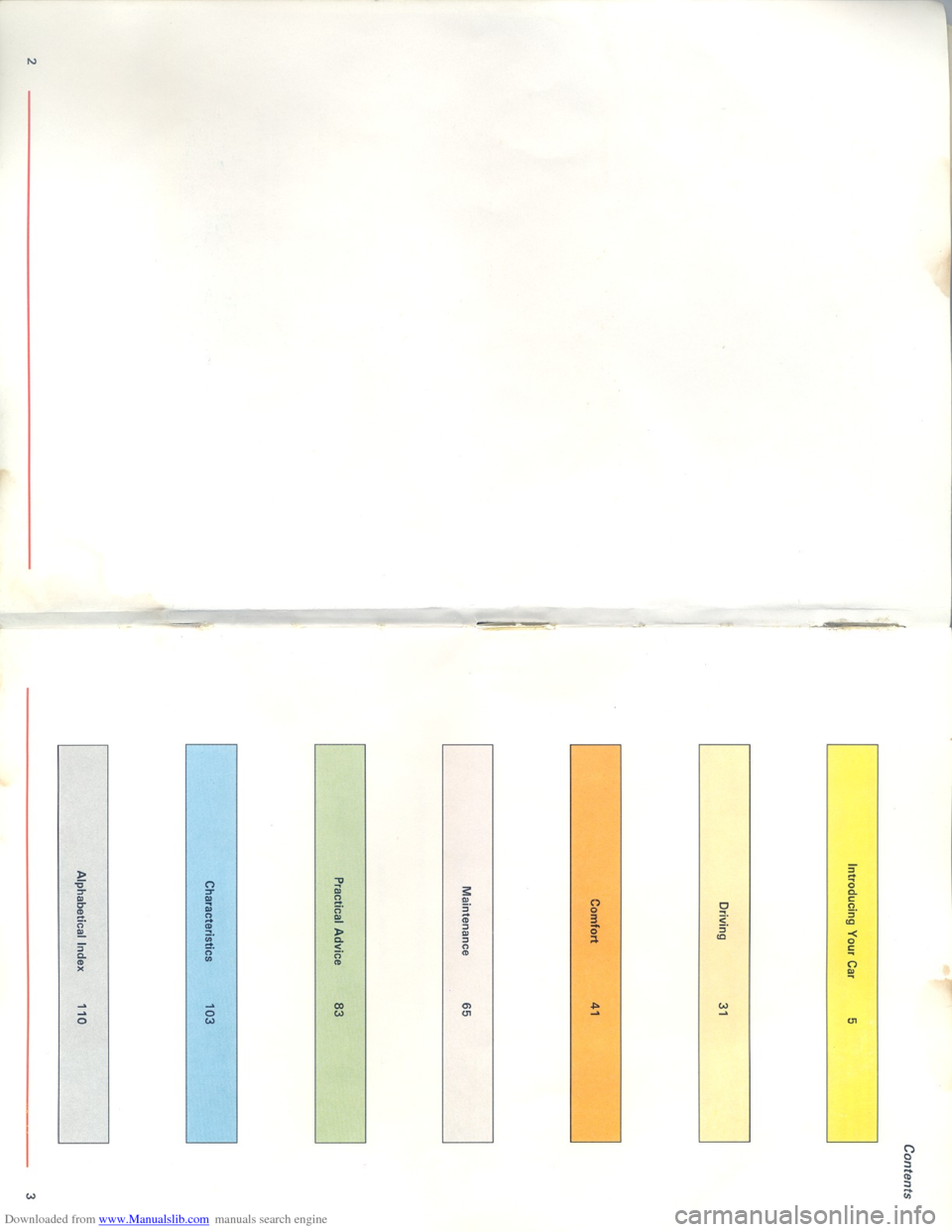 Citroen XM 1993 1.G Owners Manual Downloaded from www.Manualslib.com manuals search engine Citroen XM 1993 1.G Owners Manual Downloaded from www.Manualslib.com manuals search engine