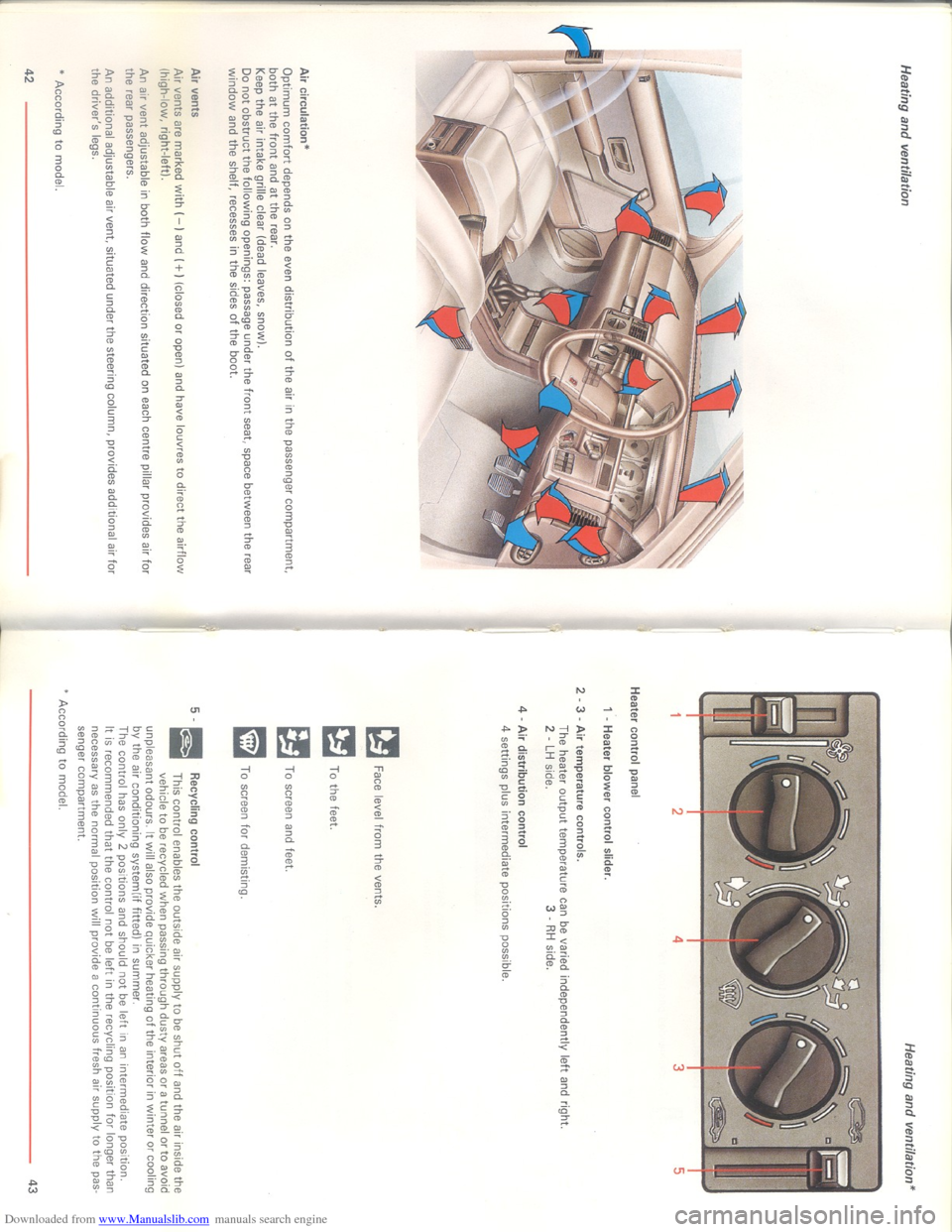Citroen XM 1993 1.G Owners Guide Downloaded from www.Manualslib.com manuals search engine Citroen XM 1993 1.G Owners Guide Downloaded from www.Manualslib.com manuals search engine
