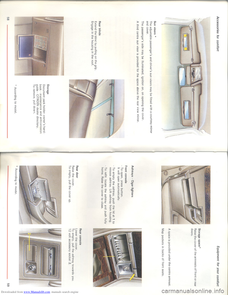 Citroen XM 1993 1.G Owners Guide Downloaded from www.Manualslib.com manuals search engine Citroen XM 1993 1.G Owners Guide Downloaded from www.Manualslib.com manuals search engine