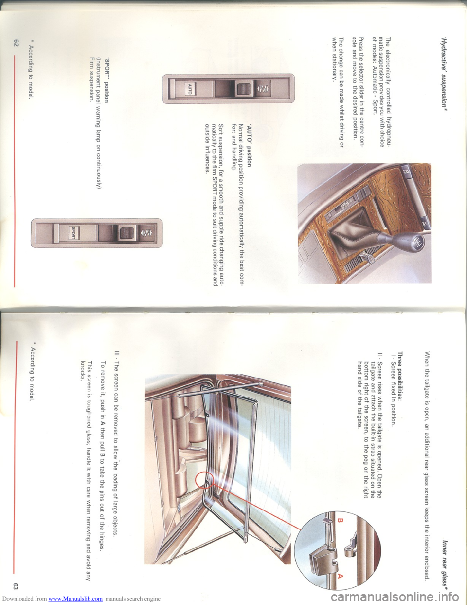 Citroen XM 1993 1.G Owners Guide Downloaded from www.Manualslib.com manuals search engine   