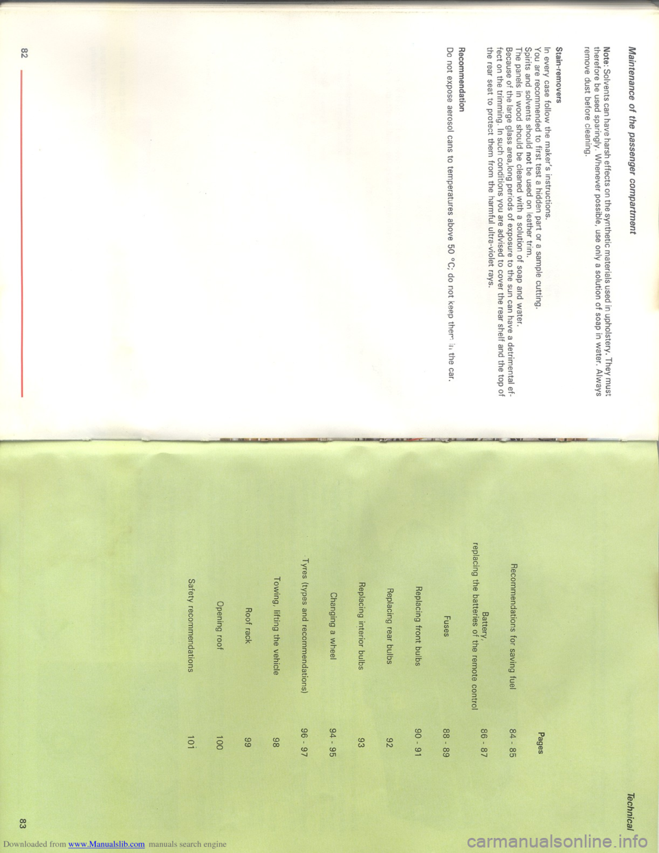 Citroen XM 1993 1.G Service Manual Downloaded from www.Manualslib.com manuals search engine Citroen XM 1993 1.G Service Manual Downloaded from www.Manualslib.com manuals search engine