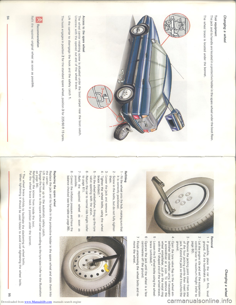 Citroen XM 1993 1.G Service Manual Downloaded from www.Manualslib.com manuals search engine Citroen XM 1993 1.G Service Manual Downloaded from www.Manualslib.com manuals search engine