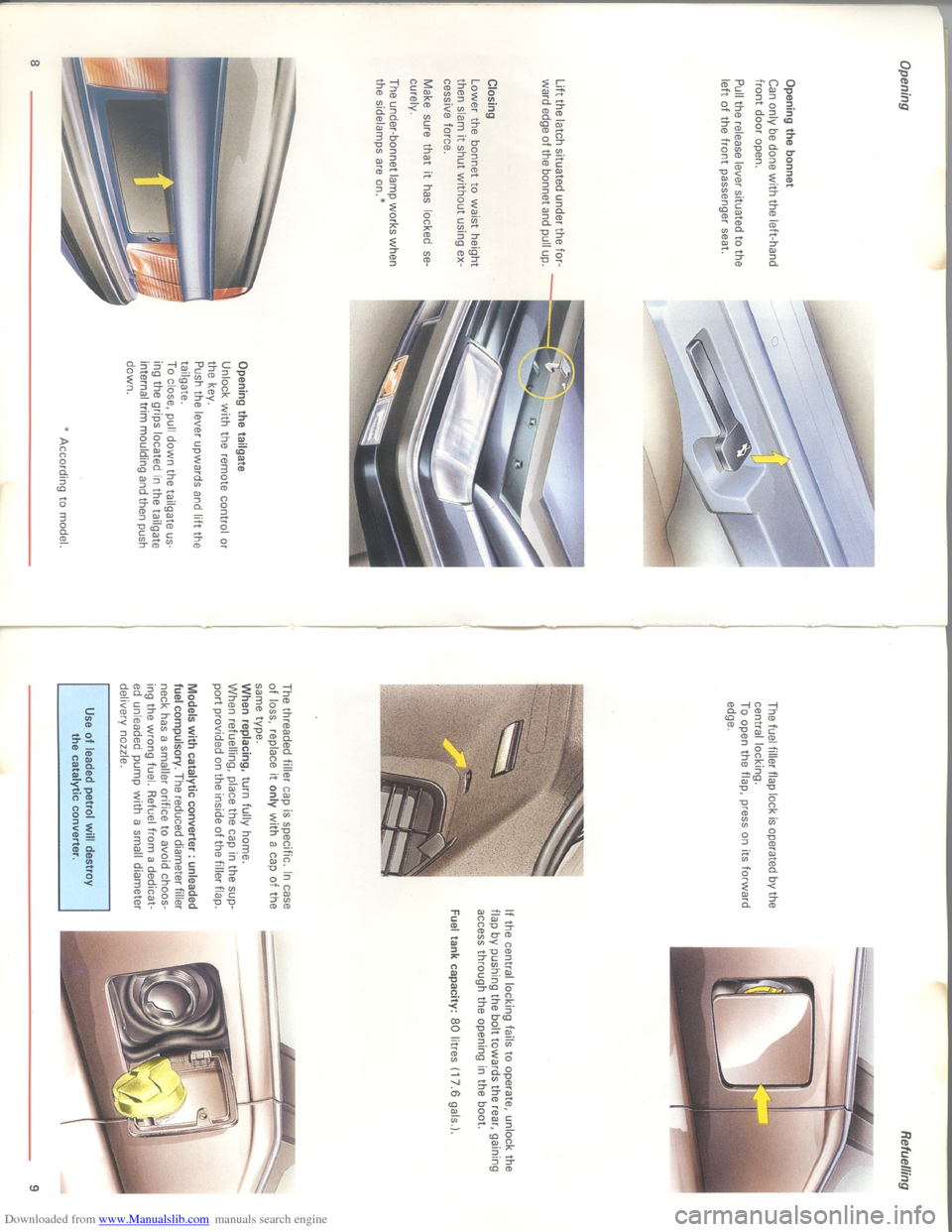 Citroen XM 1993 1.G Owners Manual Downloaded from www.Manualslib.com manuals search engine   