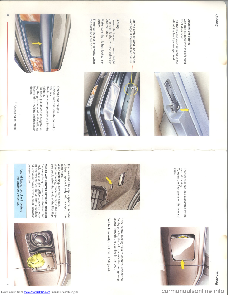 Citroen XM 1993 1.G Owners Manual Downloaded from www.Manualslib.com manuals search engine Citroen XM 1993 1.G Owners Manual Downloaded from www.Manualslib.com manuals search engine