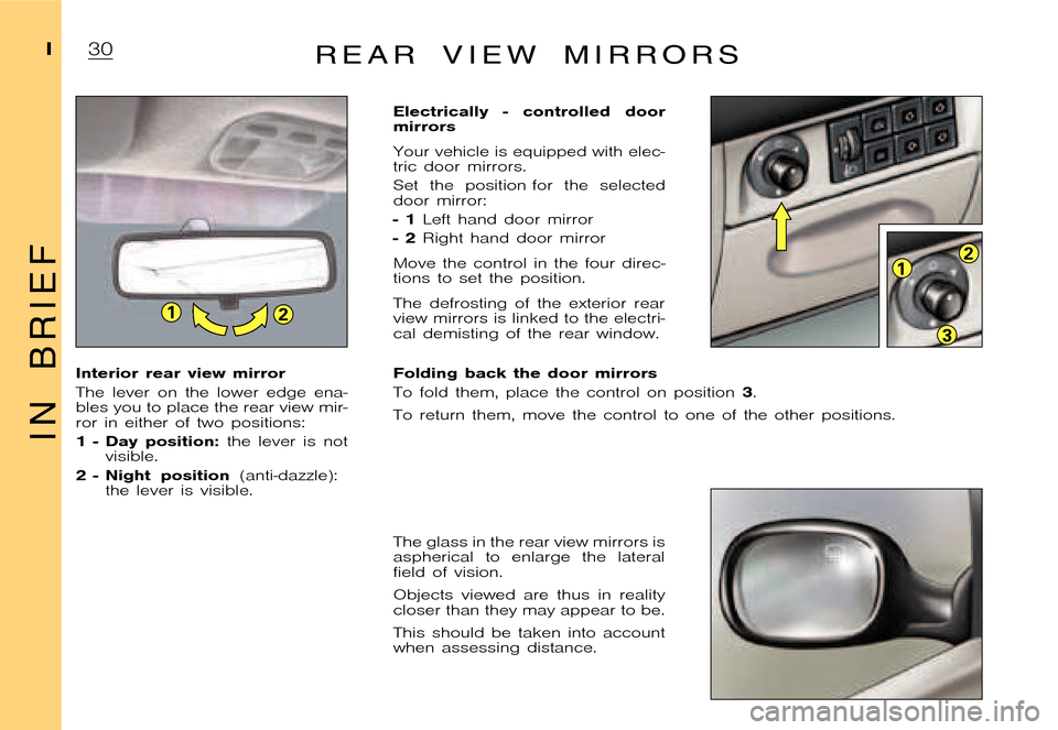 Citroen XSARA PICASSO DAG 2005.5 1.G Owners Guide 12
12
3
�P�i�c�a�s�s�o �2�0�0�4�-�1�C�:�\�D�o�c�u�m�e�n�t�u�m�\�C�h�e�c�k�o�u�t�\�N�6�8�_�0�4�_�0�1�_�T�0�1�7�-�E�N�G�.�w�i�n �2�3�/�4�/�2
�0�0�4 �1�3�:�1�1
�I
I N B R I E F
R E A R V I E W M I R R O 