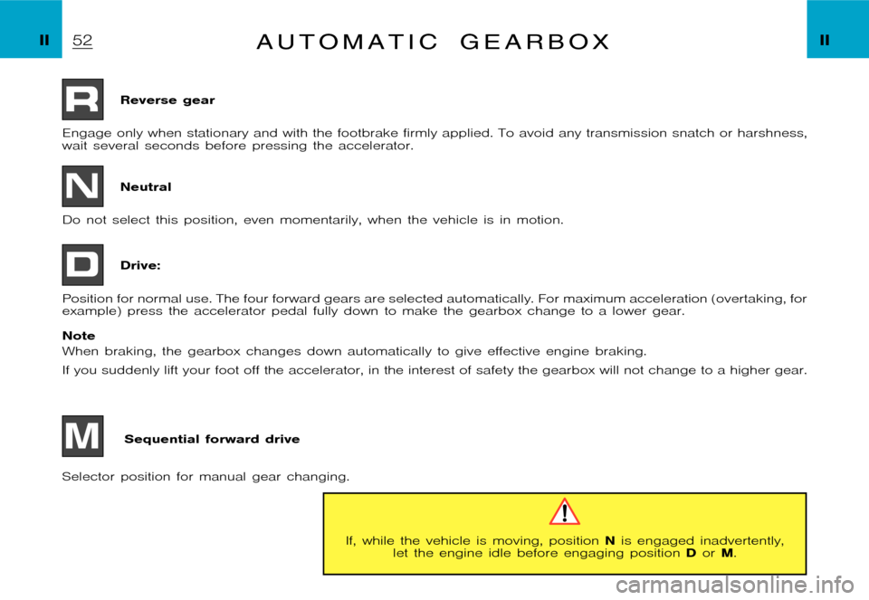 Citroen XSARA PICASSO DAG 2005.5 1.G Service Manual �P�i�c�a�s�s�o �2�0�0�4�-�1�C�:�\�D�o�c�u�m�e�n�t�u�m�\�C�h�e�c�k�o�u�t�\�N�6�8�_�0�4�_�0�1�_�T�0�3�3�-�E�N�G�.�w�i�n �6�/�5�/�2�0
�0�4 �9�:�3�1
�I�I �I�IA u t o m a t i c g e a r b o x
�R�e�v�e�r�s�e