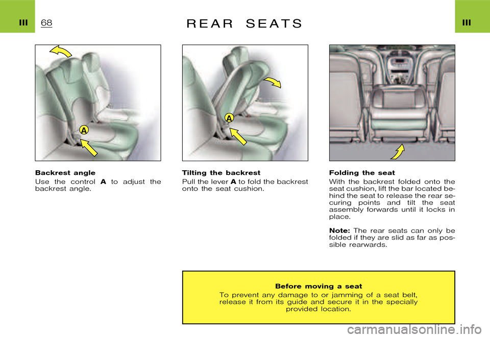 Citroen XSARA PICASSO DAG 2005.5 1.G Repair Manual A
A
�P�i�c�a�s�s�o �2�0�0�4�-�1�C�:�\�D�o�c�u�m�e�n�t�u�m�\�C�h�e�c�k�o�u�t�\�N�6�8�_�0�4�_�0�1�_�T�0�6�5�-�E�N�G�.�w�i�n �2�3�/�4�/�2
�0�0�4 �1�3�:�1�2
�I�I�I �I�I�IR E A R S E A T S
�B�a�c�k�r�e�s�t