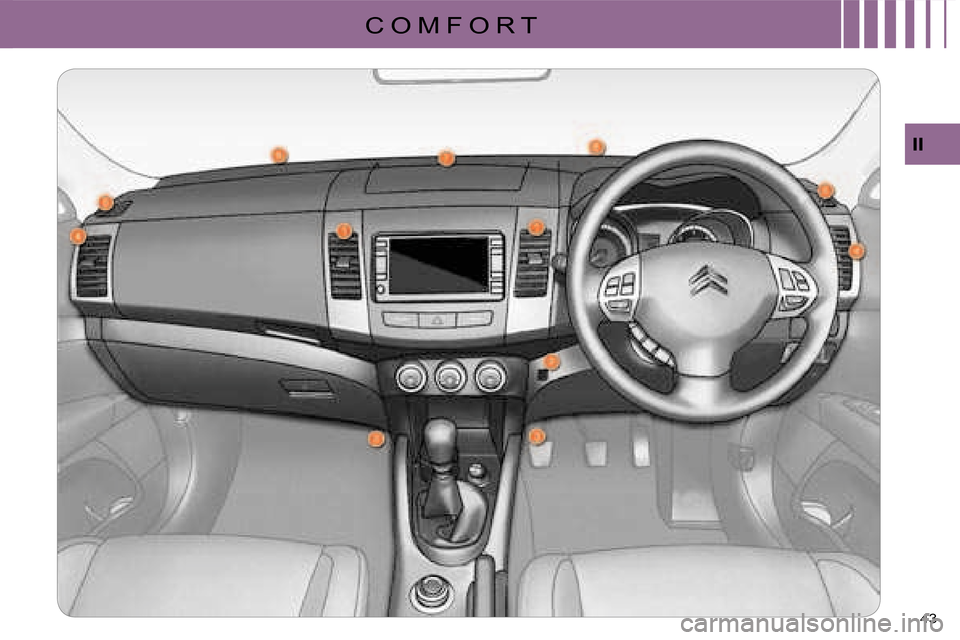 Citroen C CROSSER 2008 1.G Owners Guide C O M F O R T
II
43   