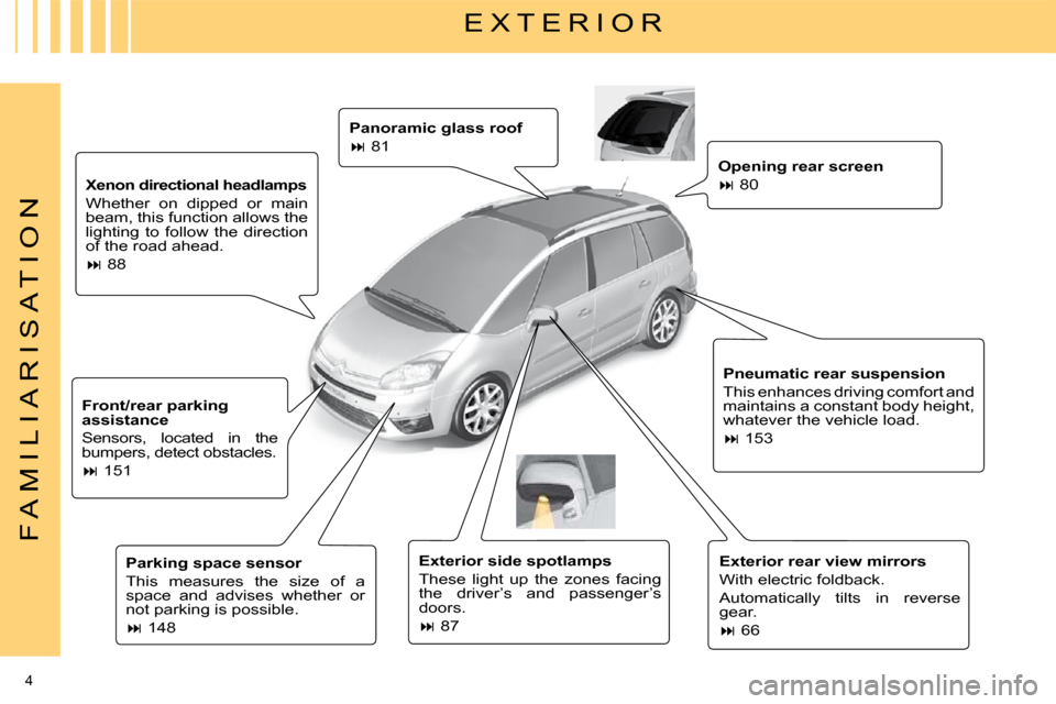 Citroen C4 PICASSO DAG 2009 1.G Owners Manual 