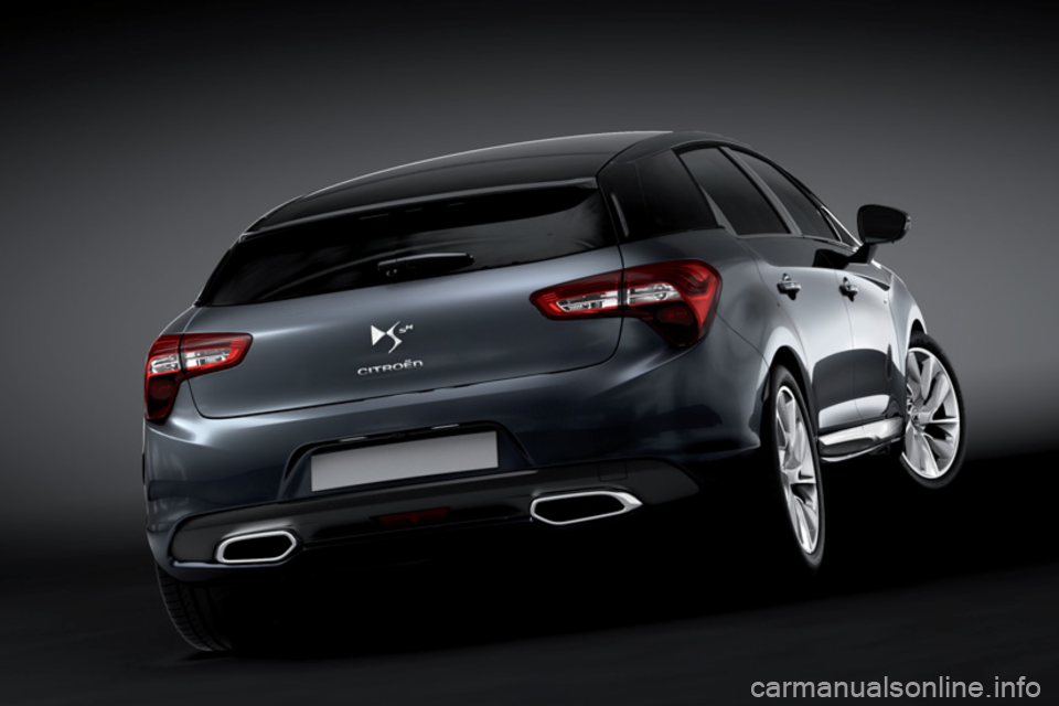 Citroen DS5 HYBRID4 RHD 2011.5 1.G Owners Manual 