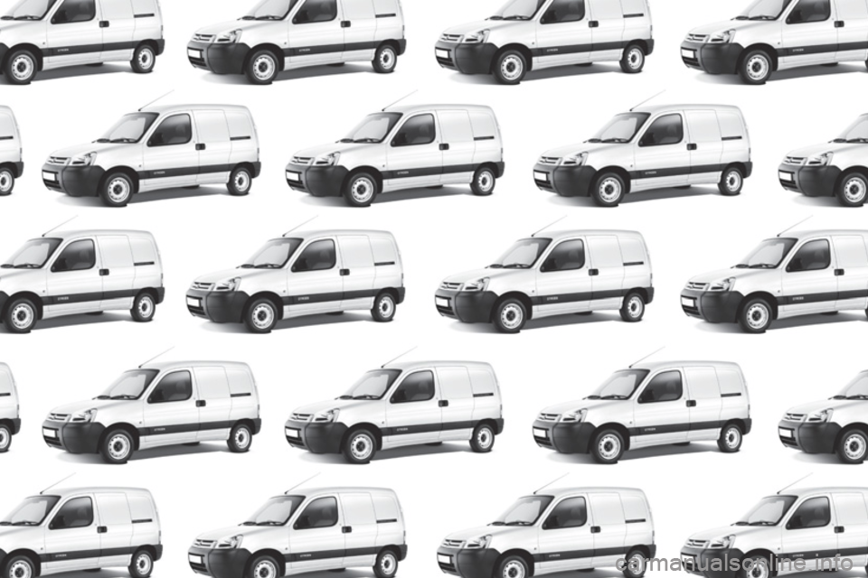 Citroen BERLINGO FIRST RHD 2011 1.G Owners Manual 