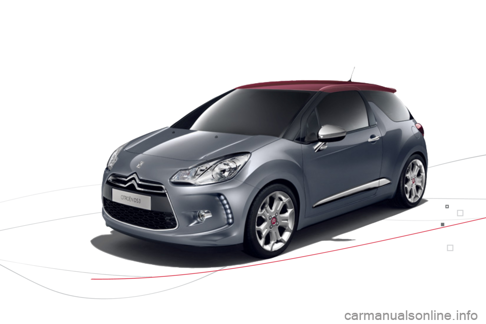 Citroen DS3 2012.5 1.G Owners Manual 