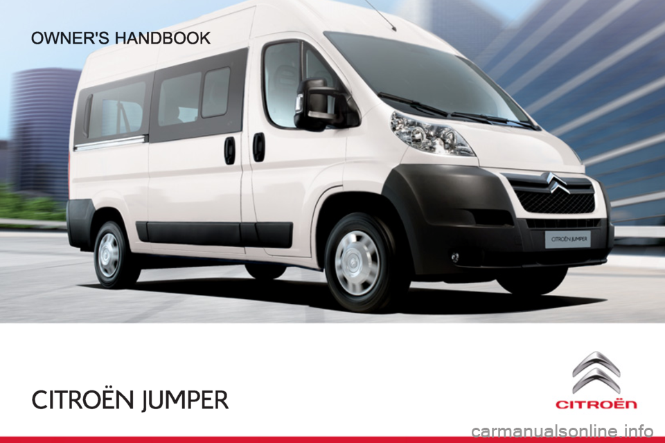 Citroen JUMPER RHD 2012.5 2.G Owners Manual 