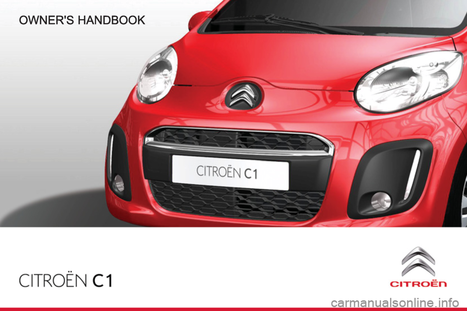 Citroen C1 2012 1.G Owner's Manual (140 Pages)