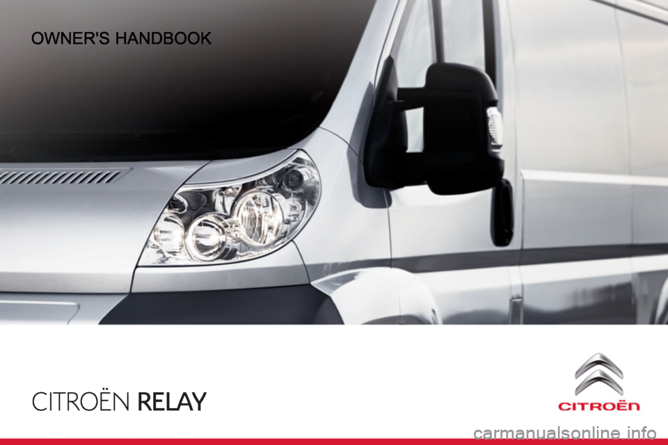 Citroen JUMPER 2012 2.G Owners Manual Citroen JUMPER 2012 2.G Owners Manual