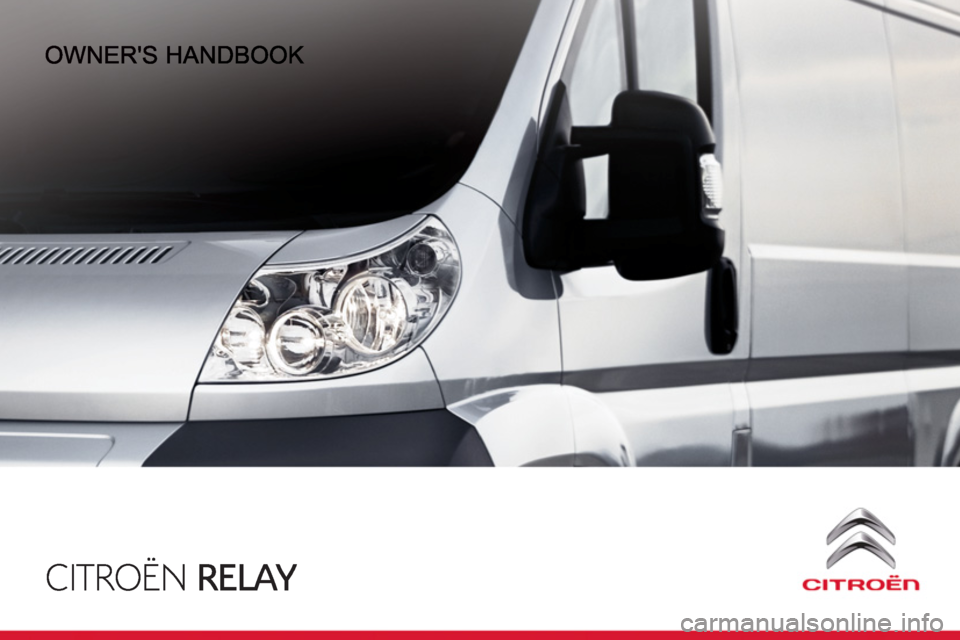 Citroen JUMPER 2012 2.G Owners Manual 