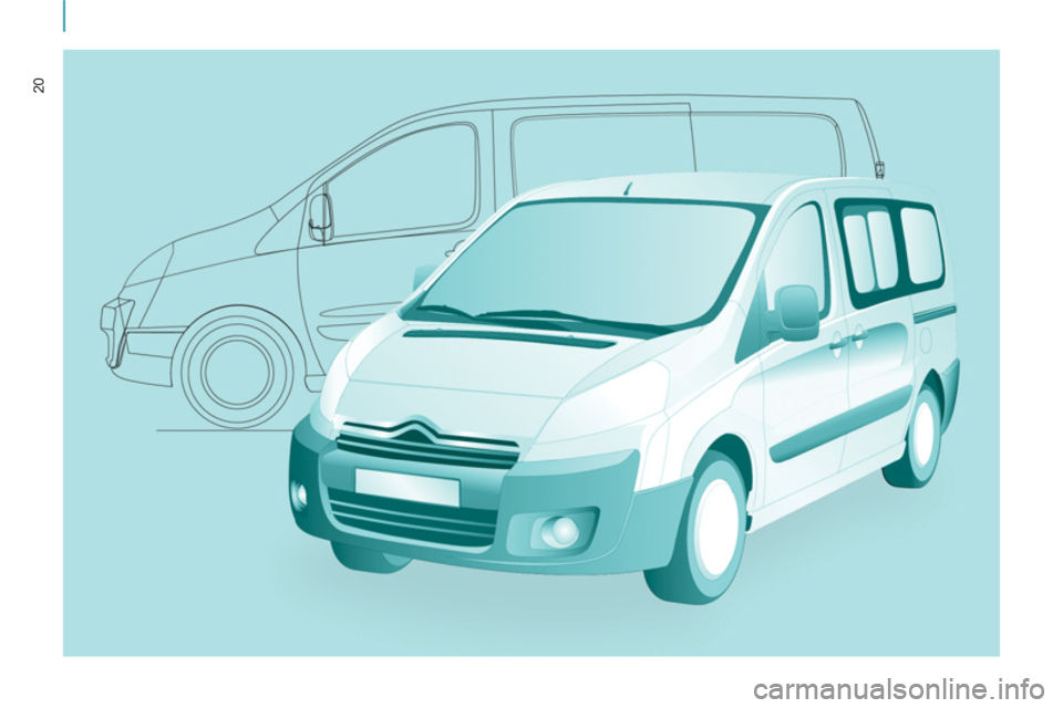 Citroen JUMPY MULTISPACE 2012 2.G Owners Guide 20 Citroen JUMPY MULTISPACE 2012 2.G Owners Guide 20