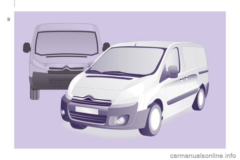 Citroen JUMPY RHD 2012 2.G Owners Manual 92 