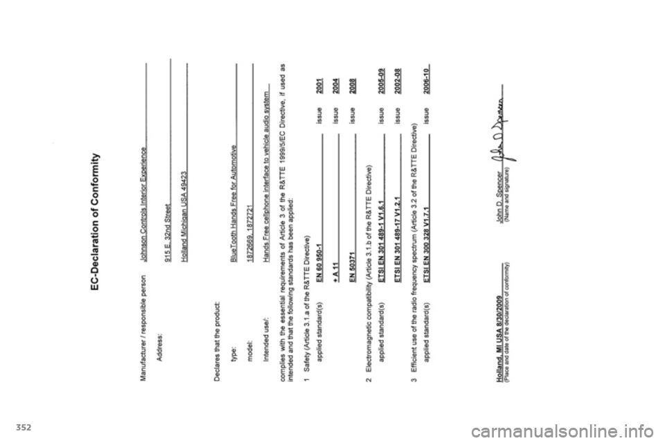 Citroen C4 AIRCROSS RHD 2013.5 1.G Owners Manual 352 Citroen C4 AIRCROSS RHD 2013.5 1.G Owners Manual 352