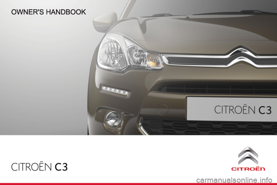 Citroen C3 2013 2.G Owners Manual 