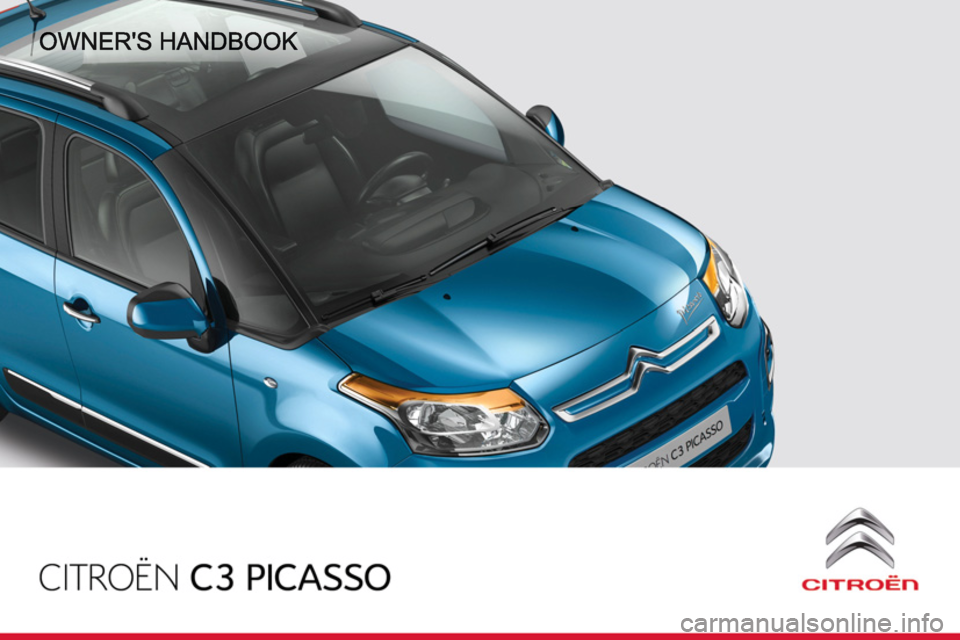 Citroen C3 PICASSO 2013 1.G Owners Manual 