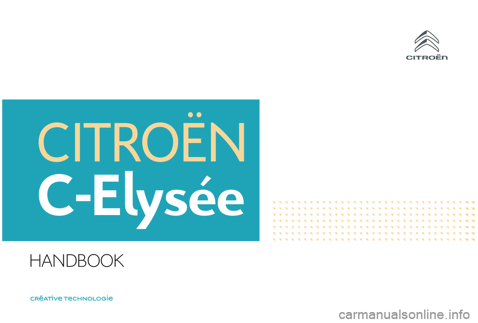 CITROEN C-ELYSÉE 2022  Handbook (in English) 