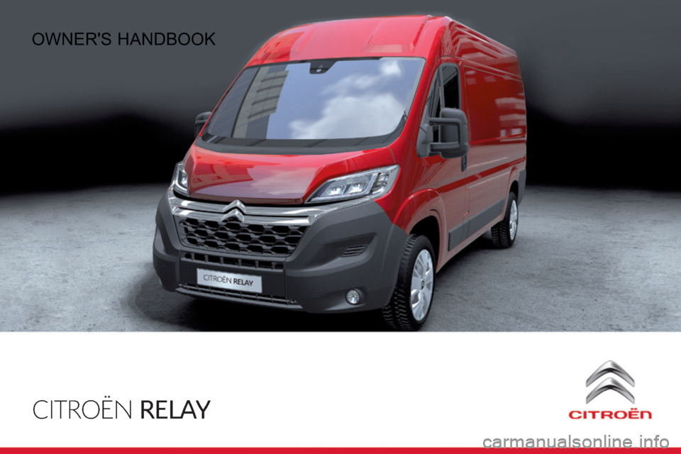 CITROEN RELAY 2015  Handbook (in English) 