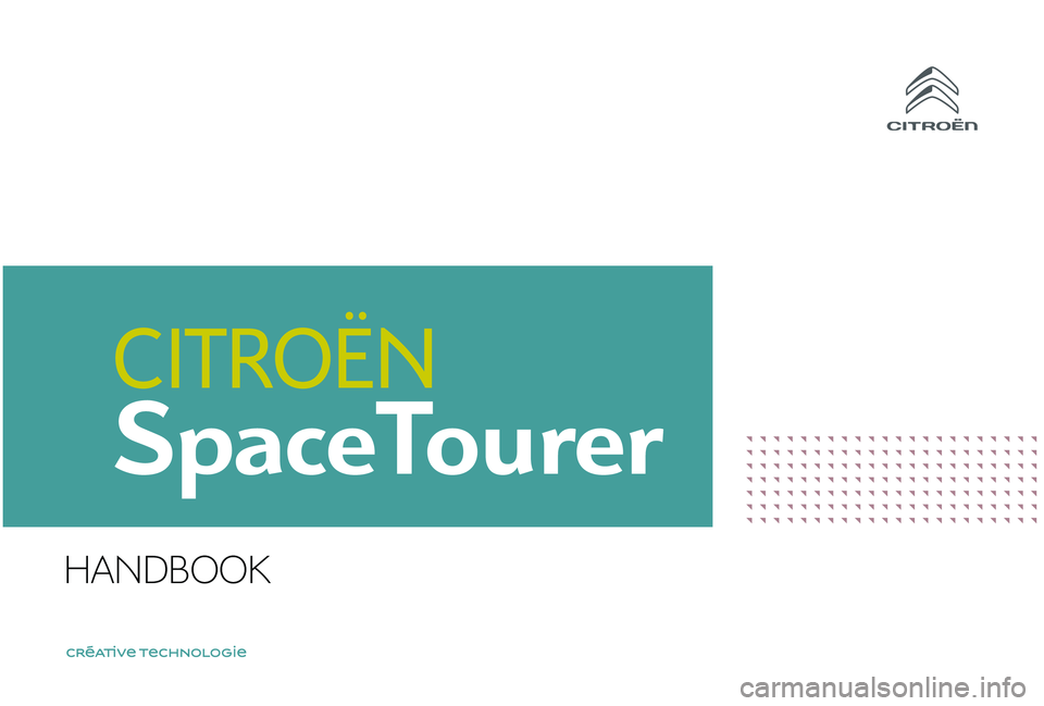 CITROEN DISPATCH SPACETOURER 2018  Handbook (in English) SpaceTourer
HANDBOOK 