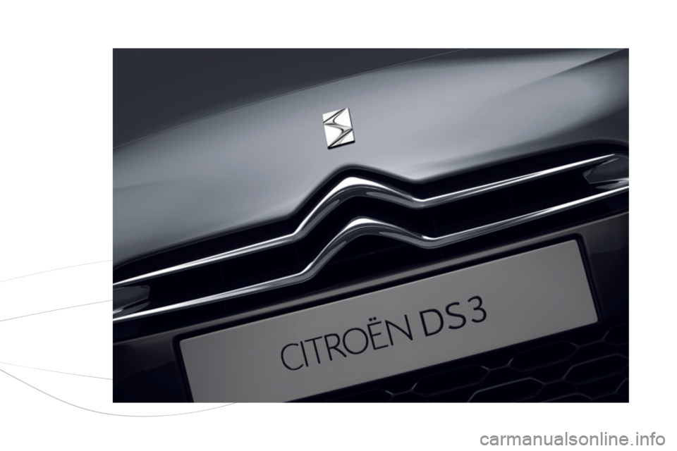 Citroen DS3 RHD 2013 1.G Owners Manual 
