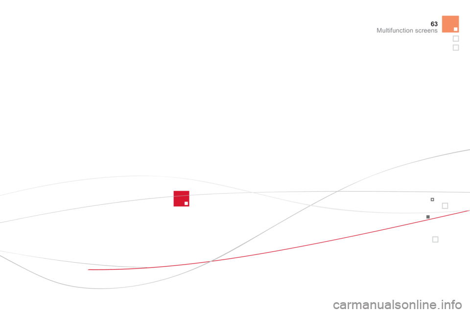 Citroen DS3 RHD 2013 1.G Repair Manual 63Multifunction screens 