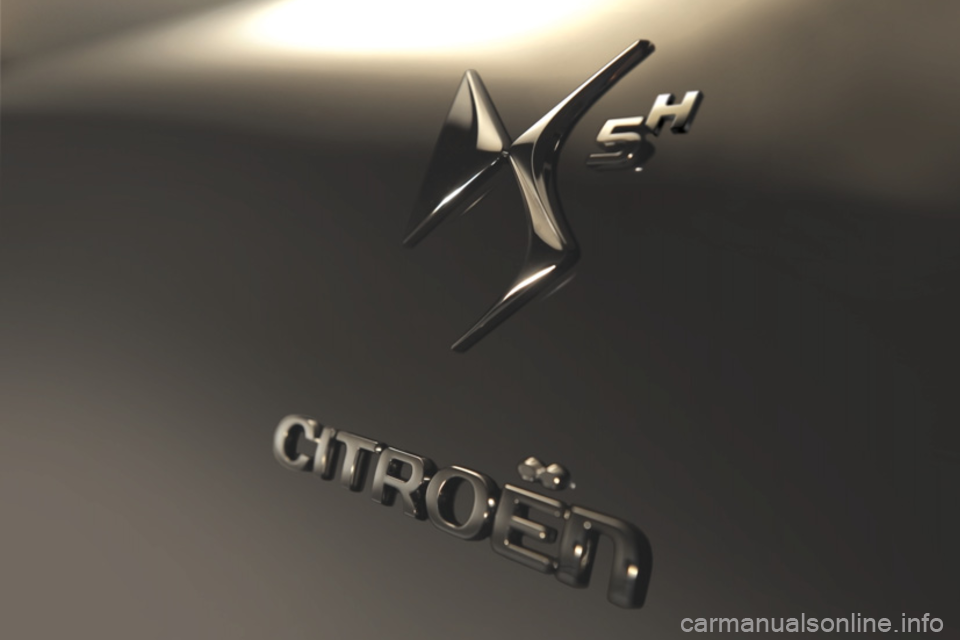 Citroen DS5 HYBRID4 2013 1.G Owners Manual 