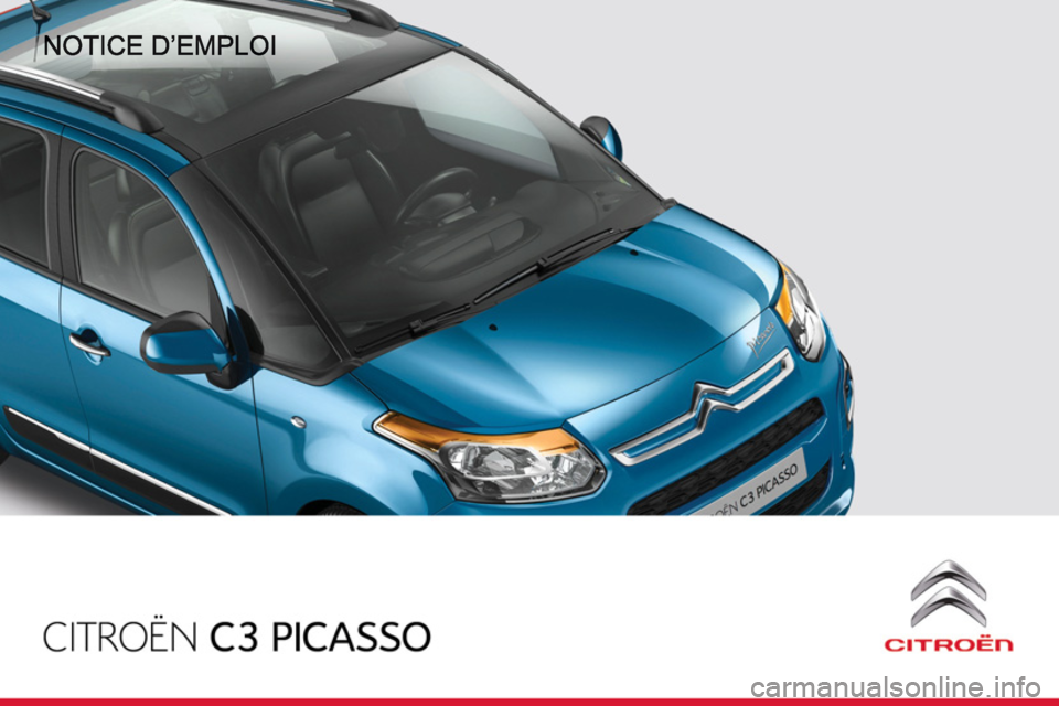 CITROEN C3 PICASSO 2014  Notices Demploi (in French) 