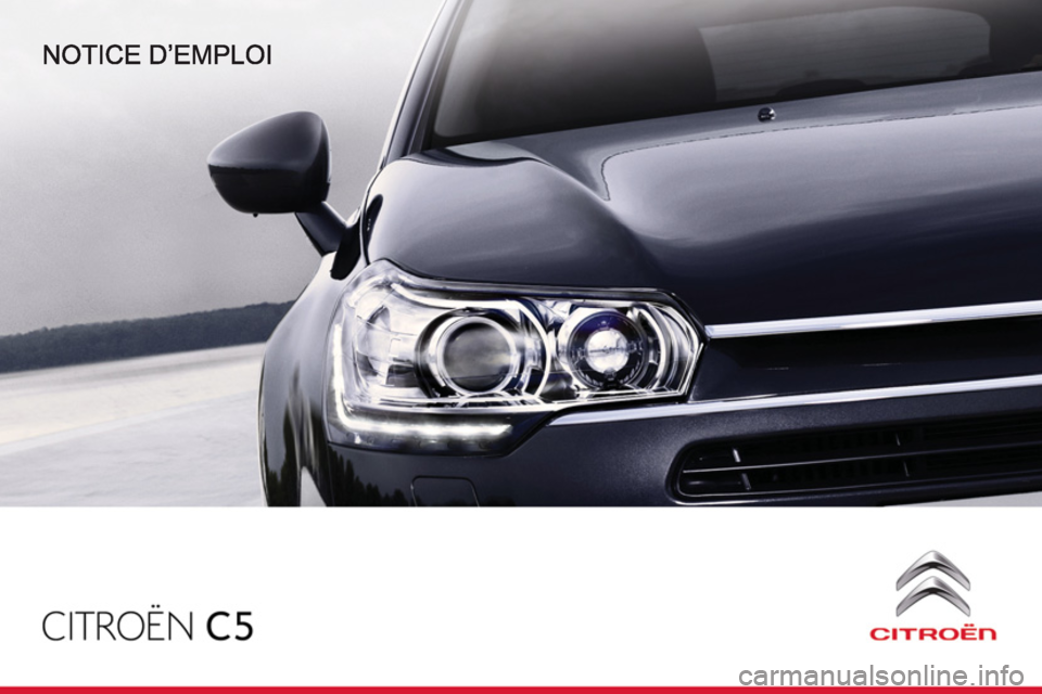 CITROEN C5 2012  Notices Demploi (in French) 