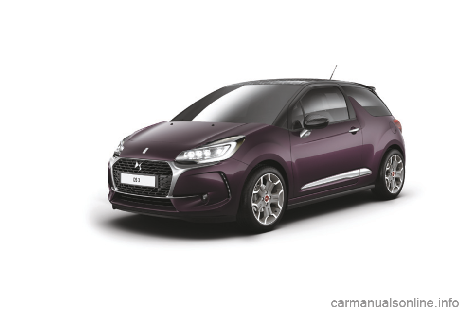 CITROEN DS3 2017  Notices Demploi (in French) 