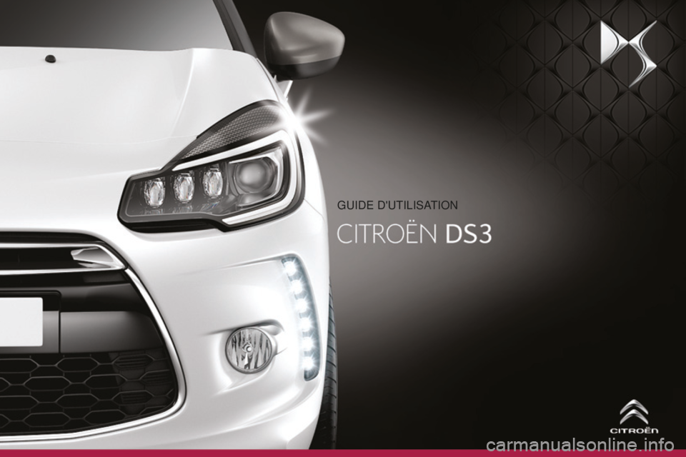 CITROEN DS3 2015  Notices Demploi (in French) 