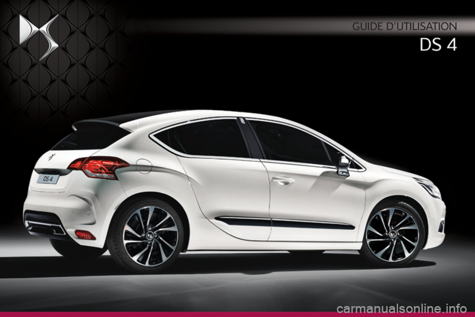 CITROEN DS4 2015  Notices Demploi (in French) Guide d'utilisation 